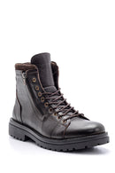 Men's Zippered Leather Boots | Derimod Men's Zippered Leather Boots | Derimod