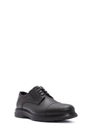 Men's Black Lace-up Leather Casual Shoes | Derimod Men's Black Lace-up Leather Casual Shoes | Derimod