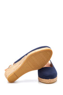 Kadın Lacivert Dolgu Topuk Espadril | Derimod Kadın Lacivert Dolgu Topuk Espadril | Derimod