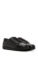 Kadın Siyah Deri Casual Sneaker | Derimod Kadın Siyah Deri Casual Sneaker | Derimod