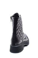 Women's Leather Quilted Boots | Derimod Women's Leather Quilted Boots | Derimod