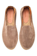 Men's Leather Suede Espadrilles | Derimod Men's Leather Suede Espadrilles | Derimod