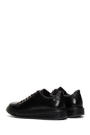 Men's Black Lace-up Leather Sneaker | Derimod Men's Black Lace-up Leather Sneaker | Derimod