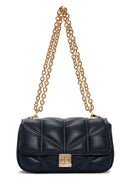 Women's Navy Blue Long Strap Crossbody Bag | Derimod Women's Navy Blue Long Strap Crossbody Bag | Derimod