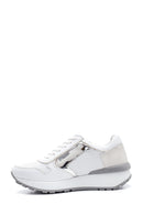 Kadın Deri Fermuarlı Sneaker | Derimod Kadın Deri Fermuarlı Sneaker | Derimod