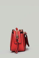 Red Women's Crossbody Bag | Derimod Red Women's Crossbody Bag | Derimod