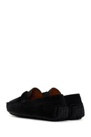 Men's Black Suede Leather Casual Loafer | Derimod Men's Black Suede Leather Casual Loafer | Derimod