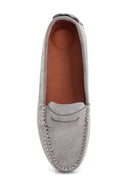 Kadın Süet Deri Loafer | Derimod Kadın Süet Deri Loafer | Derimod