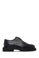 Men's Black Lace Up Leather Casual Shoes | Derimod Men's Black Lace Up Leather Casual Shoes | Derimod