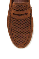 Men's Leather Nubuck Loafer | Derimod Men's Leather Nubuck Loafer | Derimod