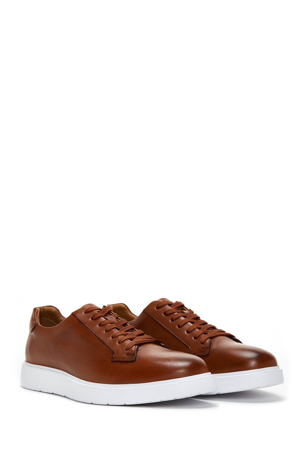 Erkek Taba Deri Sneaker