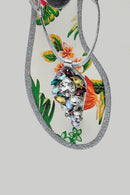 Women's Stone Detailed Sandals | Derimod Women's Stone Detailed Sandals | Derimod