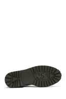 Women's Khaki Leather Boots | Derimod Women's Khaki Leather Boots | Derimod