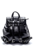 Women's Patent Leather Backpack | Derimod Women's Patent Leather Backpack | Derimod