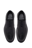Men's Black Lace Up Leather Casual Shoes | Derimod Men's Black Lace Up Leather Casual Shoes | Derimod