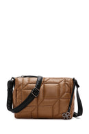 Women's Yellow Quilted Crossbody Bag | Derimod Women's Yellow Quilted Crossbody Bag | Derimod