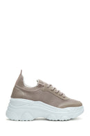 Kadın Yüksek Taban Sneaker | Derimod Kadın Yüksek Taban Sneaker | Derimod