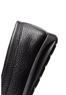 Women's Black Leather Comfort Loafer | Derimod Women's Black Leather Comfort Loafer | Derimod