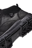 Men's Black Leather Boots | Derimod Men's Black Leather Boots | Derimod