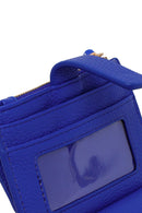 Woman Blue Charm Card Holder | Derimod Woman Blue Charm Card Holder | Derimod
