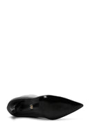 Women's Black Thin Heeled Leather Boots | Derimod Women's Black Thin Heeled Leather Boots | Derimod