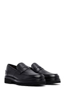 Male Black Leather Casual Loafers | Derimod Male Black Leather Casual Loafers | Derimod