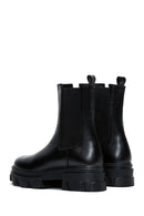 Women's Black Thick Soled Chelsea Boots | Derimod Women's Black Thick Soled Chelsea Boots | Derimod