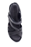 Women's Comfort Leather Sandals | Derimod Women's Comfort Leather Sandals | Derimod
