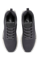 Erkek Gri Bağcıklı Kumaş Sneaker | Derimod Erkek Gri Bağcıklı Kumaş Sneaker | Derimod