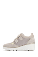 Geox Kadın Vizon Ilde Dolgu Topuk Sneaker | Derimod Geox Kadın Vizon Ilde Dolgu Topuk Sneaker | Derimod