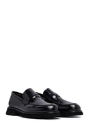 Erkek Siyah Deri Klasik Loafer | Derimod Erkek Siyah Deri Klasik Loafer | Derimod