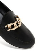 Kadın Deri Zincirli Loafer | Derimod Kadın Deri Zincirli Loafer | Derimod