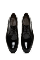 Men's Black Leather Patent Leather Classic Shoes | Derimod Men's Black Leather Patent Leather Classic Shoes | Derimod