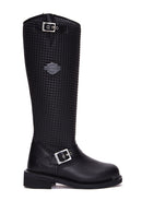 Women's Harley-Davidson Zoe Hi Leather Boots | Derimod Women's Harley-Davidson Zoe Hi Leather Boots | Derimod
