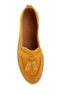 Kadın Süet Püskül Detaylı Espadril | Derimod Kadın Süet Püskül Detaylı Espadril | Derimod