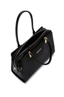 Women's Black Long Strap Crocodile Handbag | Derimod Women's Black Long Strap Crocodile Handbag | Derimod