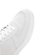 Erkek Beyaz Deri Sneaker | Derimod Erkek Beyaz Deri Sneaker | Derimod