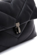 Women's Black Quilted Shoulder Bag | Derimod Women's Black Quilted Shoulder Bag | Derimod