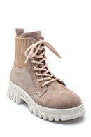 Women's Leather Suede Boots | Derimod Women's Leather Suede Boots | Derimod