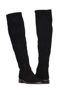 Women's Suede Stretch Boots | Derimod Women's Suede Stretch Boots | Derimod