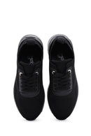 Derimod Zero Women's Black Lace-up Sneaker | Derimod Derimod Zero Women's Black Lace-up Sneaker | Derimod