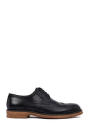 Men's Black Lace Up Leather Casual Shoes | Derimod Men's Black Lace Up Leather Casual Shoes | Derimod