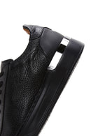 Men's Black Leather Sneaker | Derimod Men's Black Leather Sneaker | Derimod