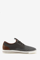 Skechers Men's Gray Pertola Sneaker | Derimod Skechers Men's Gray Pertola Sneaker | Derimod