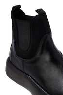 Men's Black Thick Sole Leather Chelsea Boots | Derimod Men's Black Thick Sole Leather Chelsea Boots | Derimod