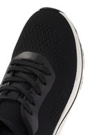 Derimod Zero Women's Black Lace-Up Thick Soled Sneaker | Derimod Derimod Zero Women's Black Lace-Up Thick Soled Sneaker | Derimod