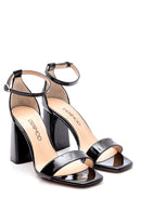 Women's Thick Heeled Sandals | Derimod Women's Thick Heeled Sandals | Derimod