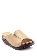 Women's High Soled Slippers | Derimod Women's High Soled Slippers | Derimod