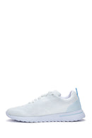 Kadın Mavi Bez Sneaker | Derimod Kadın Mavi Bez Sneaker | Derimod