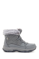 Skechers Kadın Gri Trego Outdoor Bot | Derimod Skechers Kadın Gri Trego Outdoor Bot | Derimod